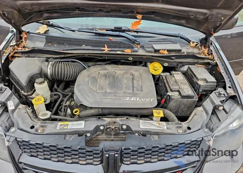 2016 Dodge Grand Caravan Sxt from USA, damaged, VIN 2C4RDGCG8GR184553